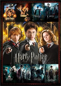 Obrázek k produktu Puzzle Harry Potter: Filmové plakáty 1000 dílků