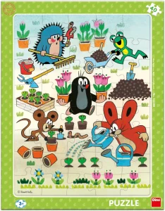 Obrázek k produktu Puzzle Krtek zahradníkem 40 dílků
