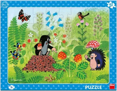 Obrázek k produktu Puzzle Krtek a jahody 40 dílků