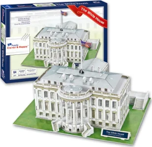 Obrázek k produktu 3D puzzle Bílý dům, Washington 64 dílků