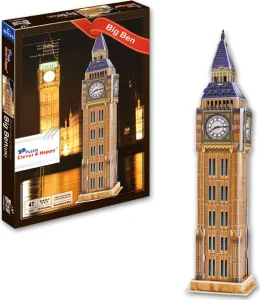 Obrázek k produktu 3D puzzle Big Ben, Londýn 47 dílků