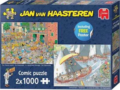 Obrázek k produktu Puzzle JvH Holandské tradice 2x1000 dílků