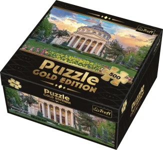 Obrázek k produktu Puzzle Gold Edition: Rumunské Athenaeum, Bukurešť, Rumunsko 500 dílků