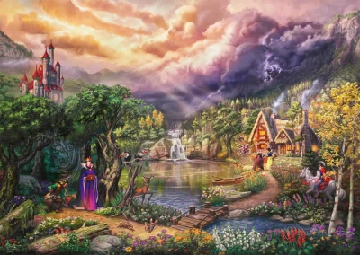 Obrázek k produktu Puzzle Disney: Sněhurka a královna 1000 dílků