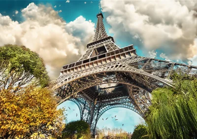 Obrázek k produktu Puzzle Premium Plus Photo Odyssey: Eiffelova věž 1000 dílků