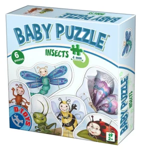 Obrázek k produktu Baby puzzle Hmyz 6v1 (2-6 dílků)