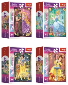 Obrázek k produktu Displej Puzzle Disney princezny 54 dílků (40 ks)