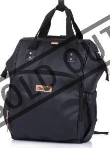 Obrázek k produktu Přebalovací taška/batoh Black Leather