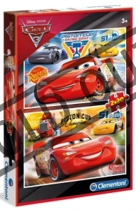 Obrázek k produktu Puzzle Auta 3: Soupeři a přátelé 2x20 dílků