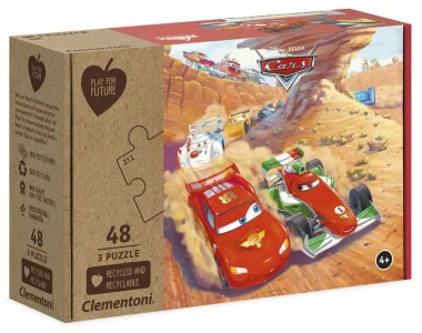 Obrázek k produktu Play For Future Puzzle Auta 3x48 dílků
