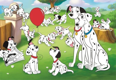 Obrázek k produktu Puzzle Disney: 101 Dalmatinů MAXI 24 dílků