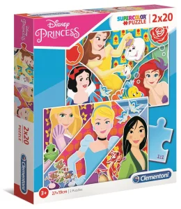 Obrázek k produktu Puzzle Disney Princezny 2x20 dílků