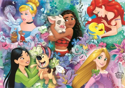 Obrázek k produktu Puzzle Disney princezny 60 dílků
