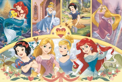 Obrázek k produktu Puzzle Disney princezny MAXI 24 dílků
