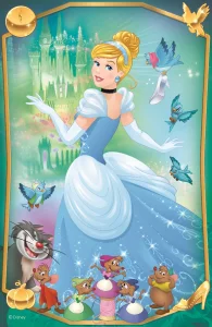 Obrázek k produktu Puzzle Disney princezny: Popelka 54 dílků