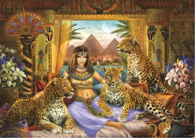 Obrázek k produktu Puzzle Egyptská královna 1500 dílků