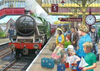 Obrázek k produktu Puzzle Express do Blackpoolu 1000 dílků