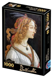 Obrázek k produktu Puzzle Idealizovaný portrét dámy 1000 dílků