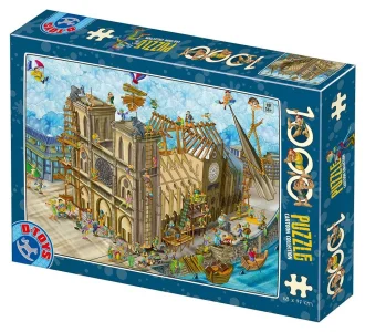 Obrázek k produktu Puzzle Katedrála Notre-Dame, Paříž 1000 dílků