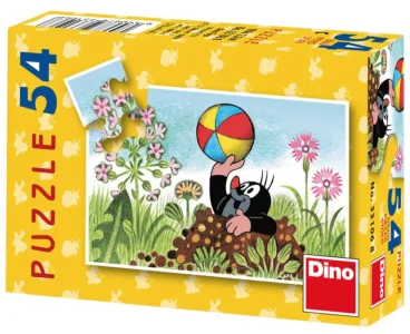Obrázek k produktu Puzzle Krtek - s balónem 54 dílků