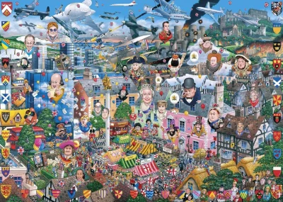 Obrázek k produktu Puzzle Miluji Anglii 1000 dílků