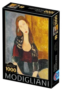Obrázek k produktu Puzzle Portrét Jeanne Hebuterne 1000 dílků