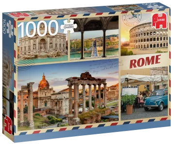 Obrázek k produktu Puzzle Pozdravy z Říma 1000 dílků