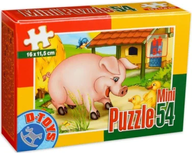 Obrázek k produktu Puzzle Prasátko 54 dílků