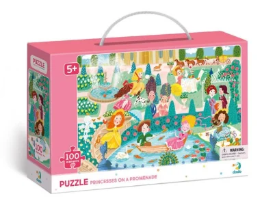 Obrázek k produktu Puzzle Princezny na promenádě 100 dílků