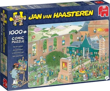 Obrázek k produktu Puzzle JvH Trh s uměním 1000 dílků