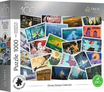 Obrázek k produktu Puzzle UFT Disney 100 let: Poštovní známky 1000 dílků