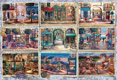 Obrázek k produktu Puzzle Vzpomínky na Paříž 2000 dílků