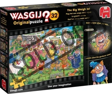 Obrázek k produktu Puzzle WASGIJ 32: Velké vážení 1000 dílků
