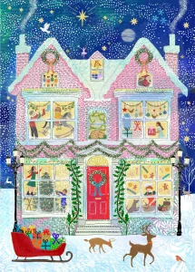Obrázek k produktu Puzzle Special Gold Edition: Doma na Vánoce 500 dílků