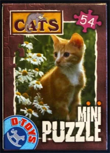 Obrázek k produktu Puzzle Zrzavé koťátko 54 dílků