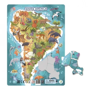 Obrázek k produktu Puzzle Zvířata Jižní Ameriky 53 dílků