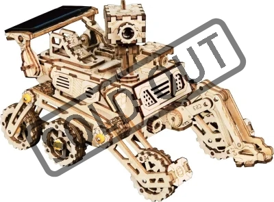 Obrázek k produktu Rokr 3D dřevěné puzzle Planetární vozítko Harbinger Rover na solární pohon 213 dílků