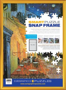 Obrázek k produktu Snap Frame Zlatý hliníkový klaprám na puzzle 48,89x67,63cm