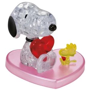 Obrázek k produktu 3D Crystal puzzle Zamilovaný Snoopy 34 dílků