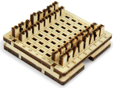 Obrázek k produktu 3D puzzle hra mini Šachy