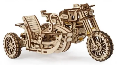 Obrázek k produktu 3D puzzle Motorka se sajdkárou 380 dílků