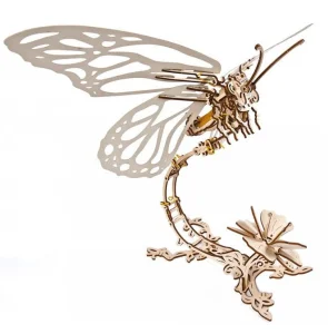 Obrázek k produktu 3D puzzle Motýl s květinou 168 dílků