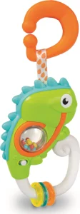 Obrázek k produktu BABY Interaktivní chrastítko Veselý chameleon