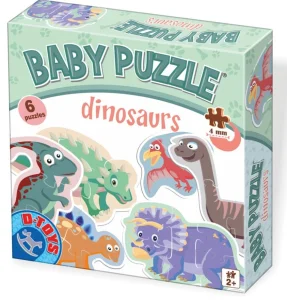 Obrázek k produktu Baby puzzle Dinosauři 6v1 (2-6 dílků)