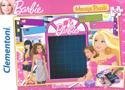 Obrázek k produktu Puzzle tabulka Barbie: Zamilovaný vzkaz 104 dílků