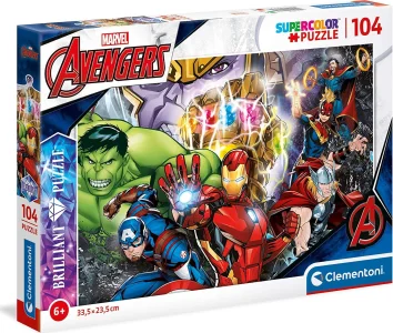 Obrázek k produktu Brilliant puzzle Marvel: Avengers 104 dílků