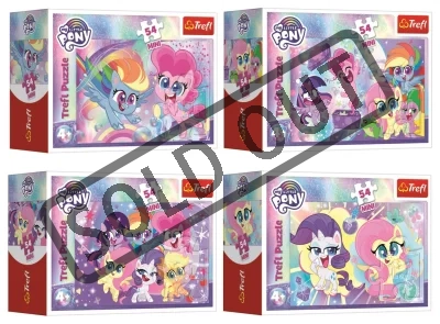 Obrázek k produktu Displej Puzzle My Little Pony 54 dílků (40 ks)