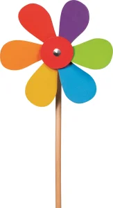 Obrázek k produktu Dřevěný větrník Květina