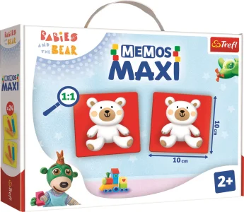 Obrázek k produktu Maxi pexeso Treflíci a medvídek