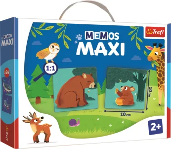 Obrázek k produktu Maxi pexeso Zvířátka s mláďaty